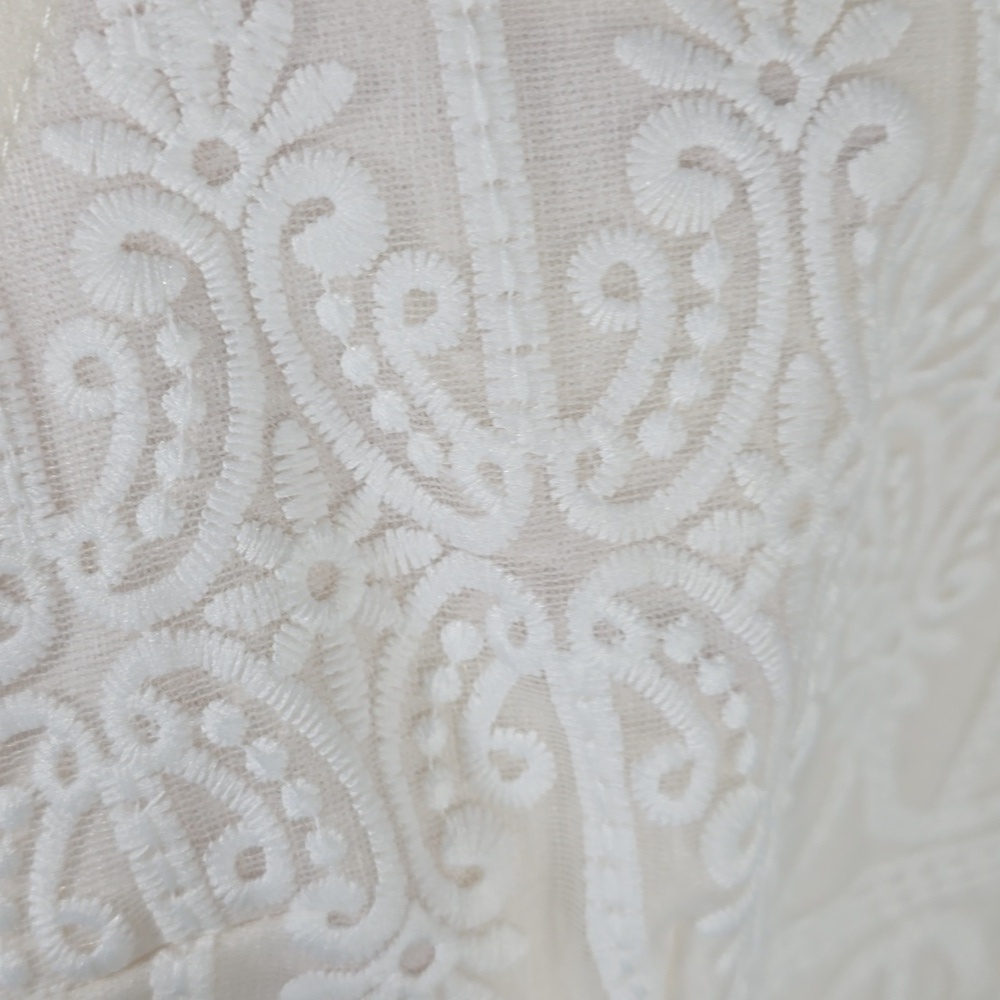 {Katherine Kelly} NWT Drea Off White Lace Dress - Size 2 - Picture 7 of 15